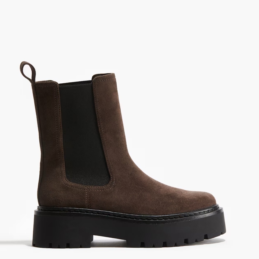 H&M Dark Brown Ankle Boots